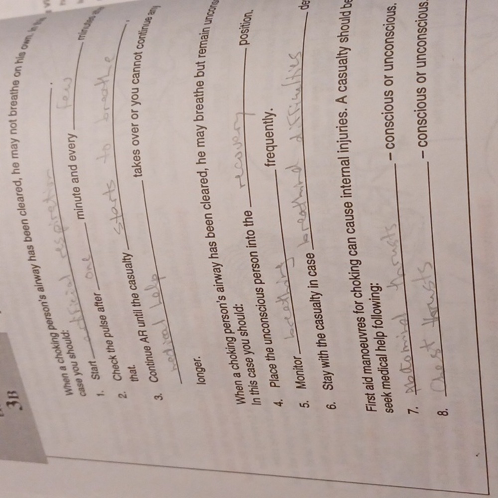$4 Add-on HeartStart CPR Workbook - Picture 5 of 6